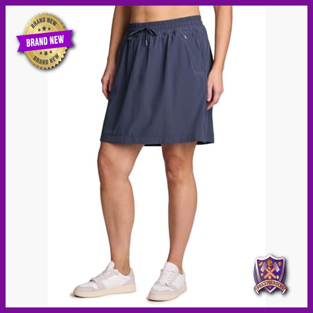 Plus Size Active Skort With Pockets Quick Dry Wov… - image 2